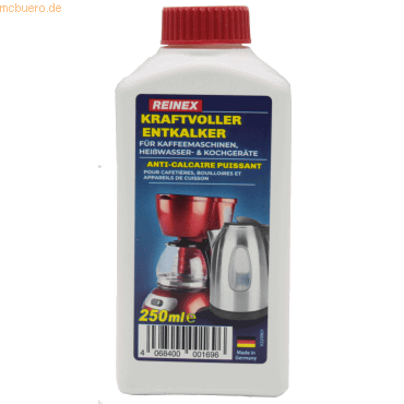 Reinex Reinex Entkalker Kaffeemaschinen Heißwassergeräte 250 ml von Reinex