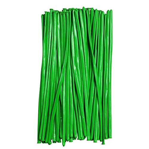 Reinscer 100 Stück Lange Latexballons Aufblasbare Drehballons Zubehör Globos für - Grün Reinscer 100 Stück Lange Latexballons Aufblasbare Drehballons Zubehör Globos für - Grün von Reinscer