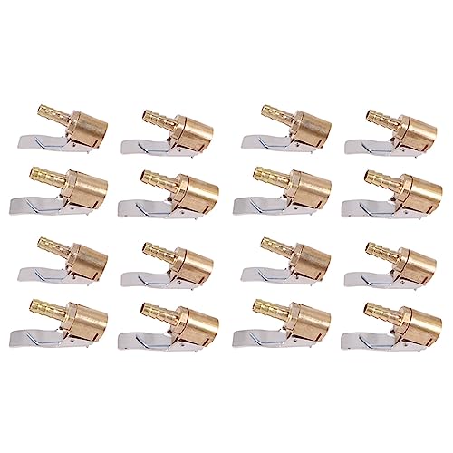 Reinscer 16 Stücke 6 mm Auto Luft Pumpe Chuck Clip Auto Reifen Reifen Füller Ventil Stecker Auto Offenen Messing Stem Reifen Reinscer 16 Stücke 6 mm Auto Luft Pumpe Chuck Clip Auto Reifen Reifen Füller Ventil Stecker Auto Offenen Messing Stem Reifen von Reinscer