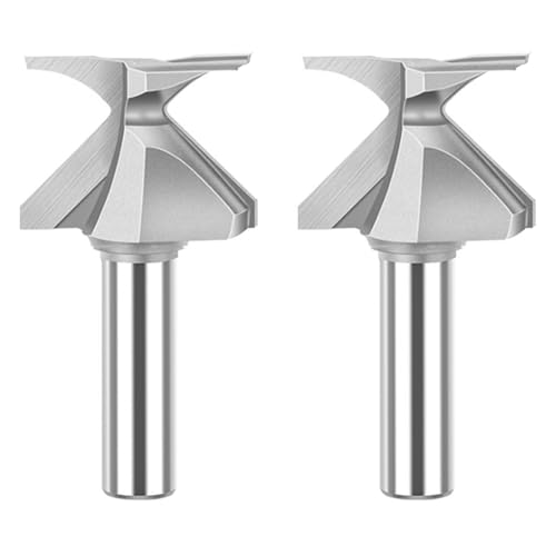 Reinscer 2X R18/R30 1/2--Schaftfräser für die Holzbearbeitung, Doppelschneidfräser, Fräser für Holzhandwerkzeuge A Reinscer 2X R18/R30 1/2--Schaftfräser für die Holzbearbeitung, Doppelschneidfräser, Fräser für Holzhandwerkzeuge A von Reinscer