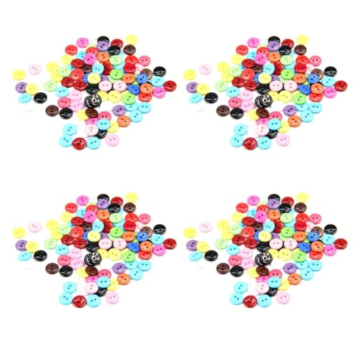Reinscer 400 Stueck 8mm Gemischte Farbe Runde Form Harz Knoepfe Naehzubehoer Reinscer 400 Stueck 8mm Gemischte Farbe Runde Form Harz Knoepfe Naehzubehoer von Reinscer