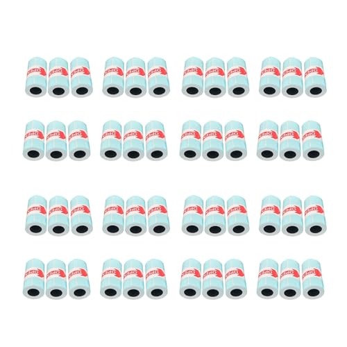 Reinscer 48 Rollen Aufkleber Papier 57 mm x 30 mm Selbst Klebender Drucker für Drucker Registrier Kasse Pos Quittung Reinscer 48 Rollen Aufkleber Papier 57 mm x 30 mm Selbst Klebender Drucker für Drucker Registrier Kasse Pos Quittung von Reinscer