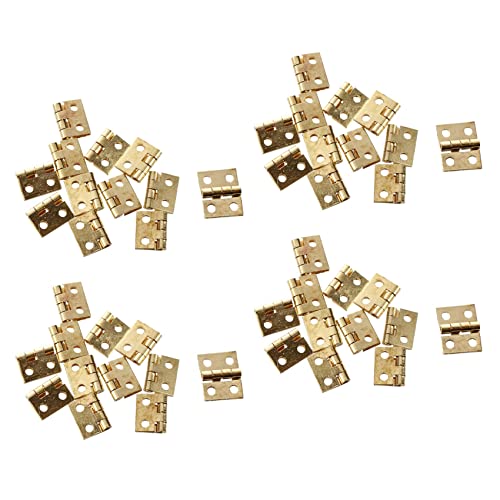 Reinscer 48 Stueck Mini Schrank Wandschrank Scharnier Fuer 1/12 Puppenhaus Miniatur Moebel Golden Reinscer 48 Stueck Mini Schrank Wandschrank Scharnier Fuer 1/12 Puppenhaus Miniatur Moebel Golden von Reinscer