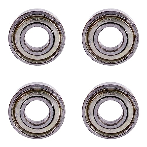 Reinscer 4X 6001ZZ Doppelte Geschirmte Rillenkugellager 28mm x 12mm x 8mm Reinscer 4X 6001ZZ Doppelte Geschirmte Rillenkugellager 28mm x 12mm x 8mm von Reinscer