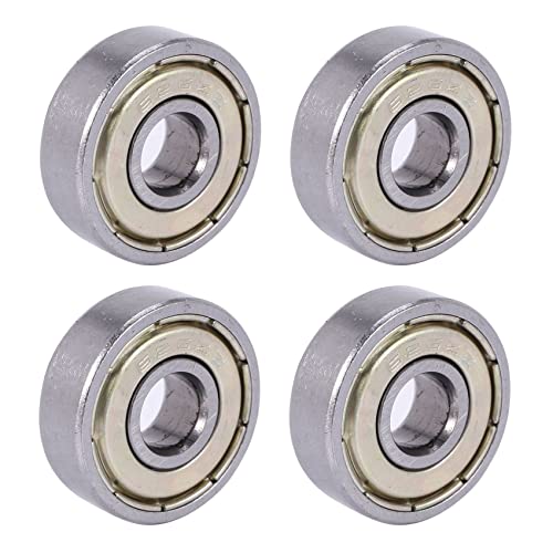 Reinscer 4X 626Z Doppelt Abgedichtete Lager 6X19X6mm Kohlen Stoff Stahl Silber Reinscer 4X 626Z Doppelt Abgedichtete Lager 6X19X6mm Kohlen Stoff Stahl Silber von Reinscer