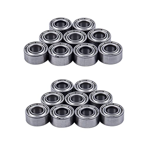 Reinscer 684ZZ Lager 4X9X4 mm ABEC-5 (20PCS) Miniatur 684 Z ZZ Kugellager 684-2Z von Reinscer