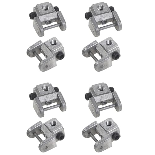 Reinscer 8-Teiliges Umrüstset für Dekupiersägeblatthalter, Adapter Ohne Stift, Metallhalter für Obere/Untere Sägeblätter Reinscer 8-Teiliges Umrüstset für Dekupiersägeblatthalter, Adapter Ohne Stift, Metallhalter für Obere/Untere Sägeblätter von Reinscer
