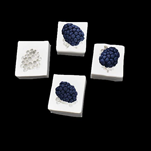 RELAND SUN Silikonform für Fondant, Maulbeere, Himbeere, 4 Stück RELAND SUN Silikonform für Fondant, Maulbeere, Himbeere, 4 Stück von Reland Sun