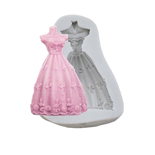 RELAND SUN Silikonformen für Hochzeitskuchen, Fondant, Kekse, Zucker, Schokolade (A) von Reland Sun