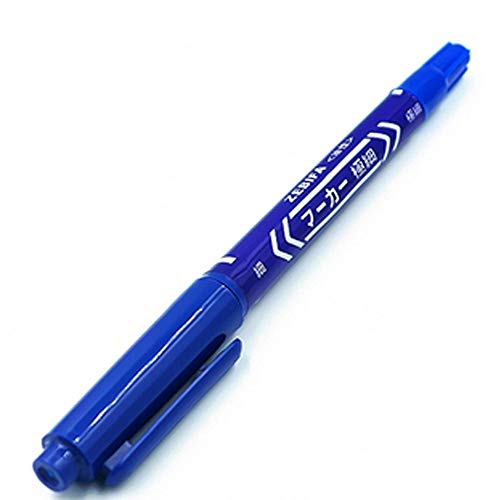 Reland Sun CCL schwarze rote blaue Anti-Ätz-Leiterplatte Tinte Marker Doppelstift für DIY PCB (blau? klein) von Reland Sun