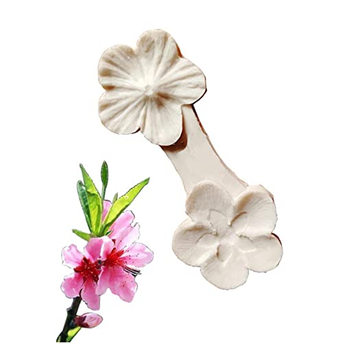 Reland Sun Silikonform Pfingstrose, Rose, Tulpe, Orchidee, Blütenblatt, Ader, Zucker, Fondant, Kuchen (Pfirsichblüte) von Reland Sun