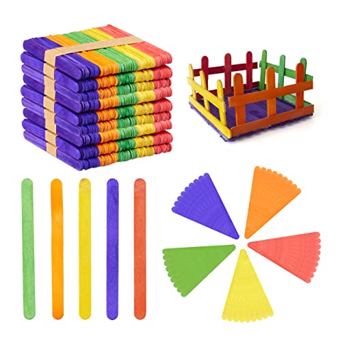 Relaxdays 1000 x Holzspatel bunt, Holzstäbchen zum Basteln, Deko, Kinder, DIY Geschenke, Holzstiele, HxB: 11,5 x 1 cm, Mehrfarbig Relaxdays 1000 x Holzspatel bunt, Holzstäbchen zum Basteln, Deko, Kinder, DIY Geschenke, Holzstiele, HxB: 11,5 x 1 cm, Mehrfarbig von Relaxdays