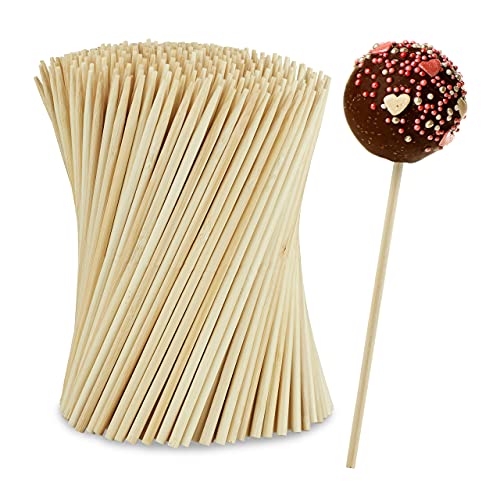 Relaxdays Cake Pop Stiel, 400 Stück, Bambus, 15cm lange Lollipop Sticks, für Cake Pops & Lollies, Cake Pop Sticks, natur Relaxdays Cake Pop Stiel, 400 Stück, Bambus, 15cm lange Lollipop Sticks, für Cake Pops & Lollies, Cake Pop Sticks, natur von Relaxdays