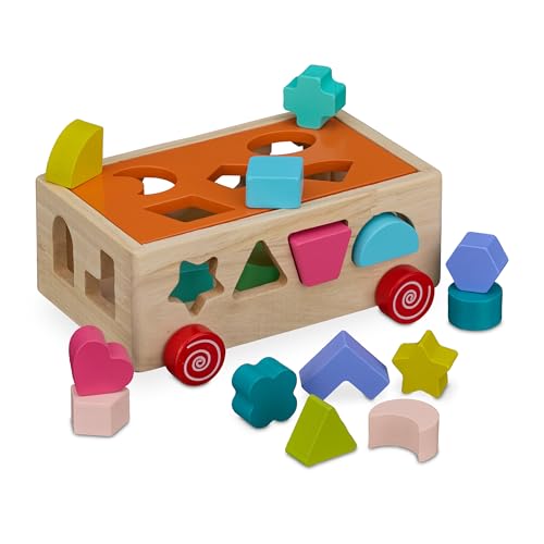 Relaxdays Holzsteckwürfel, ab 3 Jahren, Holz Sortierbox mit 17 Steckbausteinen, Motorikspielzeug, Lernspielzeug, bunt Relaxdays Holzsteckwürfel, ab 3 Jahren, Holz Sortierbox mit 17 Steckbausteinen, Motorikspielzeug, Lernspielzeug, bunt von Relaxdays