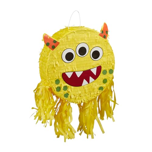 Relaxdays Pinata, lustiges Monster, zum Aufhängen, Kinder, Mädchen & Jungs, Geburtstag, Piñata zum selbst Befüllen, bunt, 1 Stück Relaxdays Pinata, lustiges Monster, zum Aufhängen, Kinder, Mädchen & Jungs, Geburtstag, Piñata zum selbst Befüllen, bunt, 1 Stück von Relaxdays