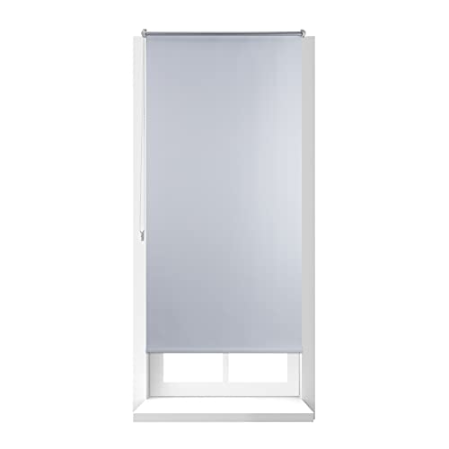 Relaxdays Thermo Verdunklungsrollo, Hitzeschutz, Fenster Seitenzugrollo, Klemmfix ohne bohren, 80x160, Stoff 76 cm, weiß Relaxdays Thermo Verdunklungsrollo, Hitzeschutz, Fenster Seitenzugrollo, Klemmfix ohne bohren, 80x160, Stoff 76 cm, weiß von Relaxdays