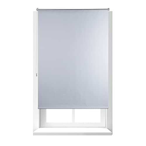 Relaxdays Thermo Verdunklungsrollo, Hitzeschutz, Fenster Seitenzugrollo, Klemmfix ohne bohren 110x160, Stoff 106cm, weiß Relaxdays Thermo Verdunklungsrollo, Hitzeschutz, Fenster Seitenzugrollo, Klemmfix ohne bohren 110x160, Stoff 106cm, weiß von Relaxdays