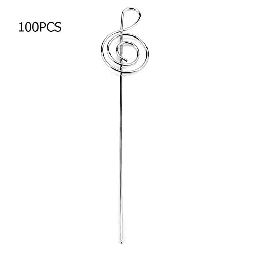 100Pcs Note - Shaped Metal Memo Clips | DIY Photo/Picture/Paper Holder | Decorative Wire Display Clips for Office Desk/Home Table | 12cm Sturdy Metal Clips 100Pcs Note - Shaped Metal Memo Clips | DIY Photo/Picture/Paper Holder | Decorative Wire Display Clips for Office Desk/Home Table | 12cm Sturdy Metal Clips von Reliant Jazzy