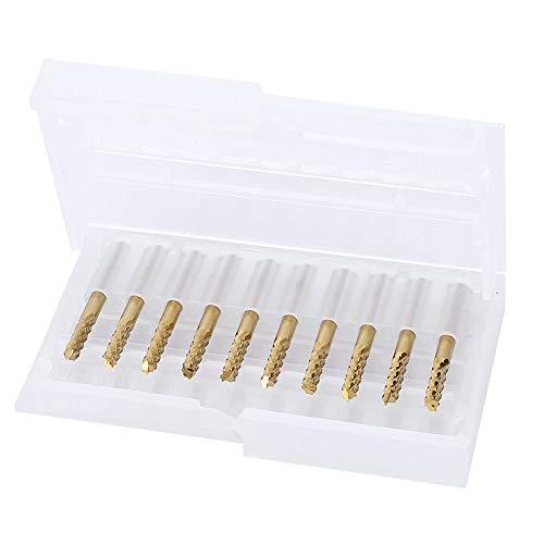 10pcs 3.175mm Carbide End Mill | 1/8 Shank Coated CNC Router Bits | Engraving Bits for PCB/Metal/Wood | High Speed Cutting Tools with Well - Shaped Cutting Profiles 10pcs 3.175mm Carbide End Mill | 1/8 Shank Coated CNC Router Bits | Engraving Bits for PCB/Metal/Wood | High Speed Cutting Tools with Well - Shaped Cutting Profiles von Reliant Jazzy