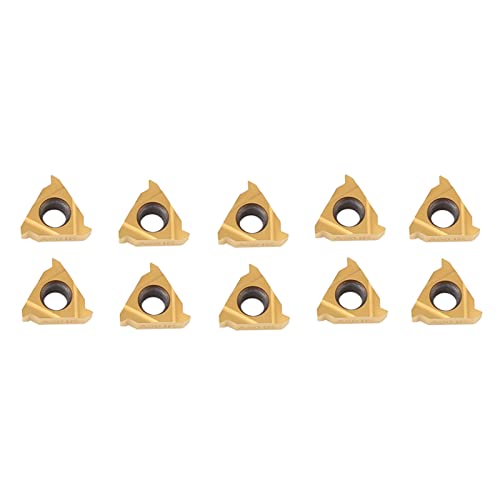 10pcs CNC Carbide Inserts 11IR A60 | Lathe Turning Tool for Stainless Steel/Steel Parts | High Hardness & Thermal Stable Carbide Tips | 9.6x3.6x2.5mm with Plastic Box 10pcs CNC Carbide Inserts 11IR A60 | Lathe Turning Tool for Stainless Steel/Steel Parts | High Hardness & Thermal Stable Carbide Tips | 9.6x3.6x2.5mm with Plastic Box von Reliant Jazzy