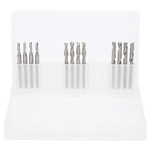 12pcs Tungsten Steel File Burr Set | 3.175x17mm & 2x8mm Carving Bits | High Heat Endurance 1000°C | For Wood/Cork/Engraving | Not for Metal von Reliant Jazzy