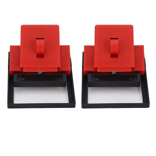 2PCS -Klemme am Leistungsschalter Schloss | PA66 Secure Lockout -Gerät für die industrielle Stromisolation | Passt 42 mm Griff und 7mm Vorhängeschloss | Nein - Werkzeuginstallation 2PCS -Klemme am Leistungsschalter Schloss | PA66 Secure Lockout -Gerät für die industrielle Stromisolation | Passt 42 mm Griff und 7mm Vorhängeschloss | Nein - Werkzeuginstallation von Reliant Jazzy