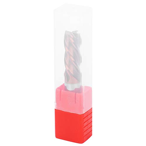 4 Flute End Mill CNC Milling Cutter | Tungsten Steel Metalworking Supplies | 12 x 75 x 12D for High - Speed Cutting/Engraving | Fine Carbide Material von Reliant Jazzy