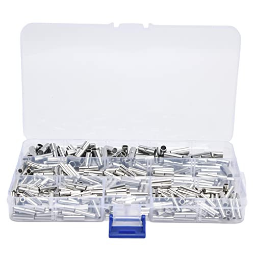 450pcs Kupfer -Dose -Drahtanterminal -Kit | Uninsulierte Butt -Spleißverbinder für 22-10AWG -Kabel | Elektro -Crimp -Anschlüsse für Kfz -Kabel- / DIY -Projekte für Automobil- / 450pcs Kupfer -Dose -Drahtanterminal -Kit | Uninsulierte Butt -Spleißverbinder für 22-10AWG -Kabel | Elektro -Crimp -Anschlüsse für Kfz -Kabel- / DIY -Projekte für Automobil- / von Reliant Jazzy