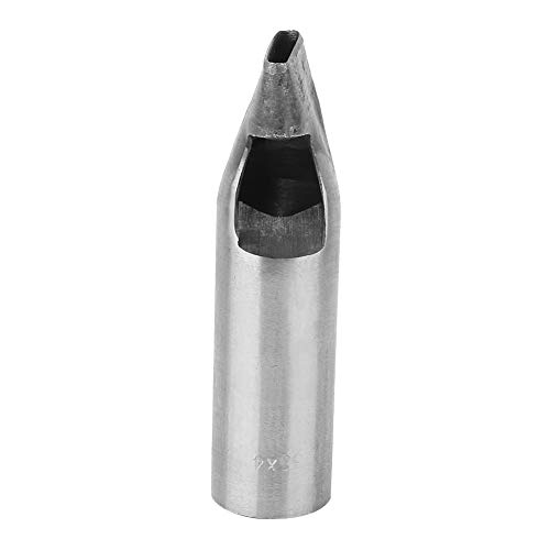 4mm Oval Leather Punch Tool | Sturdy Carbon Steel for DIY Belts/Watch Bands | Heavy - Duty Hole Puncher for Leathercraft & Bags (35x4MM) von Reliant Jazzy