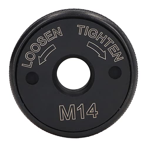 Angle Grinder Flange Nut 14mm 45mm | Quick Release Auto Locking Pressure Plate | 40Cr Steel for Metal/Abrasive Cutting Discs | Simple Accessory Change Angle Grinder Flange Nut 14mm 45mm | Quick Release Auto Locking Pressure Plate | 40Cr Steel for Metal/Abrasive Cutting Discs | Simple Accessory Change von Reliant Jazzy