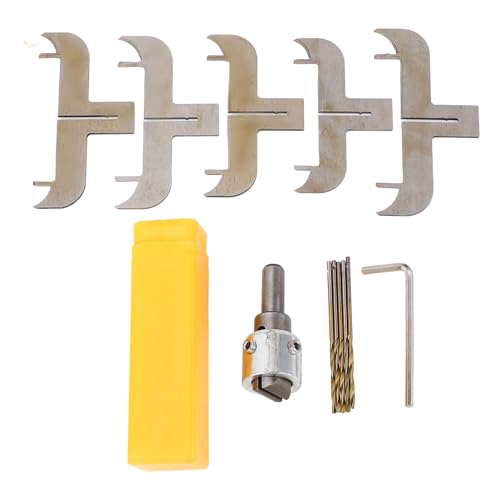 Bracelet Milling Cutter Set | HSS Woodworking Ring Maker Drill Bits | DIY Jewelry & Wood Craft Tools | 5 Cutters + Handle + Hex Wrench Bracelet Milling Cutter Set | HSS Woodworking Ring Maker Drill Bits | DIY Jewelry & Wood Craft Tools | 5 Cutters + Handle + Hex Wrench von Reliant Jazzy