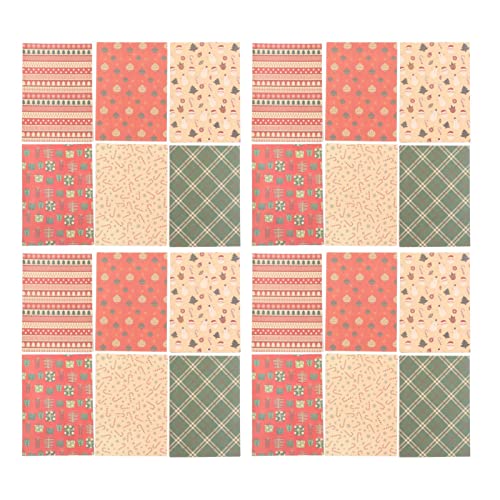 Christmas Wrapping Paper 4 Set | 27.6x19.7in Classic Patterns DIY Kraft Paper | Sustainable Present Wrap for Holidays / Birthdays / Parties | Recyclable & Sturdy Christmas Wrapping Paper 4 Set | 27.6x19.7in Classic Patterns DIY Kraft Paper | Sustainable Present Wrap for Holidays / Birthdays / Parties | Recyclable & Sturdy von Reliant Jazzy
