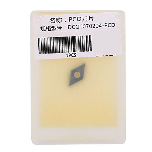 DCGT070204 PCD Kristalline Schneideinsatz | CNC -Schaumschneider für Aluminiumlegierung/Kupfer/Leichtes Metall | Drehen Sie das Werkzeug mit 8000 HV -Härte ein von Reliant Jazzy