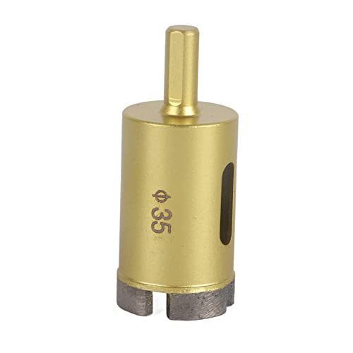 Drill Bit Hole Saw for Ceramic/Marble/Granite | 6mm - 50mm Sizes | Protective Layer | Smooth Cuts No Chipping (35mm) von Reliant Jazzy