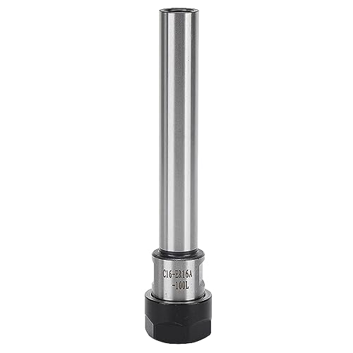 ER16A Collet Chuck Holder | Chrome Molybdenum Alloy Steel Attachment Rod | 100mm Straight Handle for Deep Hole Processing | High Rigidity Clamping Force | C12 / C16 / C20 / C25 (C16) von Reliant Jazzy