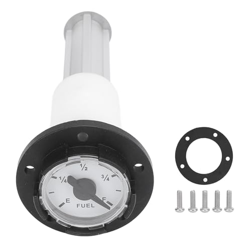 Gasmesskappe | Konsistente 5% Kraftstoffmesser mit Float | Temperaturtolerant - 40 ℃ bis 85 ℃ | Schloss Design für Yachten/Autos/LKWs/ATVs | Standard -5 -Loch -Installation (150mm) von Reliant Jazzy
