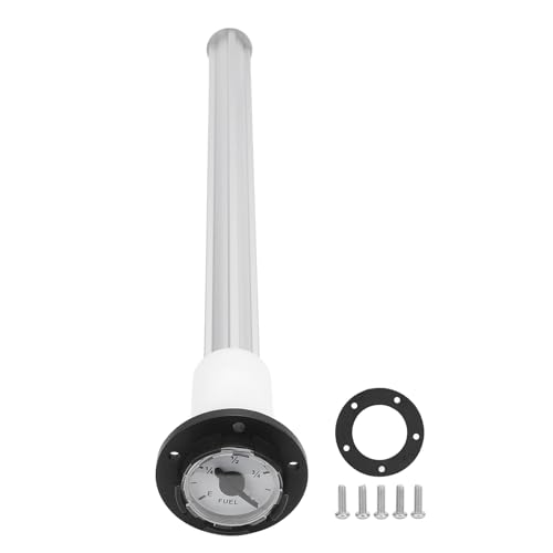 Gasmesskappe | Konsistente 5% Kraftstoffmesser mit Float | Temperaturtolerant - 40 ℃ bis 85 ℃ | Schloss Design für Yachten/Autos/LKWs/ATVs | Standard -5 -Loch -Installation (500mm) von Reliant Jazzy