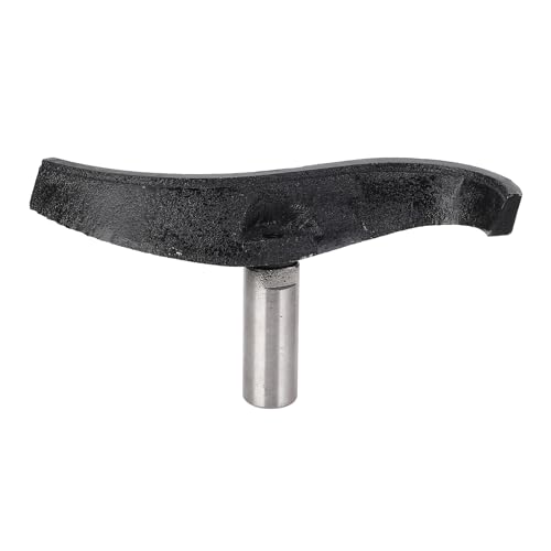 Gebogene Drehwerkzeug Ruhe | Legierungstahl & Gusseisen 25mm Säule | S - geformtes Holzwerkzeug Ruhe für Bowl aushöre/tiefes Eindringen | Robust und nicht ätzend von Reliant Jazzy