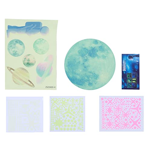 Glowing Stars Wall Decals | Solar System Planets Stickers for Youngsters Bedroom | Astronaut Moon Sun Wall Decor | Luminous PVC Stickers for Youth Nursery Glowing Stars Wall Decals | Solar System Planets Stickers for Youngsters Bedroom | Astronaut Moon Sun Wall Decor | Luminous PVC Stickers for Youth Nursery von Reliant Jazzy