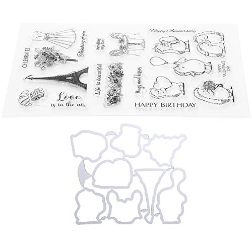 Hedgehog Clear Stamp | Iron Tower Pattern DIY Scrapbooking/Card Making/Photo Album Decoration | Reusable & Transparent Flexible Material | Includes Crafting Template for Hedgehog Clear Stamp | Iron Tower Pattern DIY Scrapbooking/Card Making/Photo Album Decoration | Reusable & Transparent Flexible Material | Includes Crafting Template for von Reliant Jazzy
