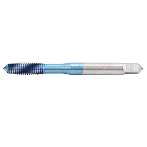 Tungsten Steel Thread Tap | Nano Blue Coating Machine Tapping Tool | Metric Straight Handle for Two - Wheeled Vehicle Repair/Furniture Assembly/Machinery | M5 M6 M8 M10 Sizes (M6) von Reliant Jazzy