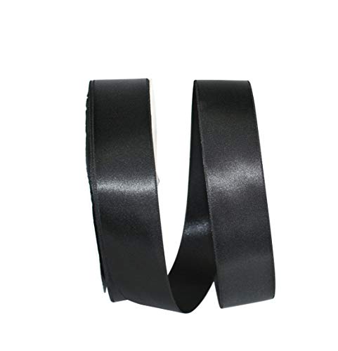 Reliant Ribbon 5000-031-09C Double Face Satin Allure Dfs Band, schwarz, 1-1/2 Inch X 100 Yards von Reliant Ribbon
