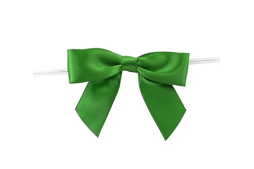 Reliant Ribbon 5170-51005-3X2 Satinschleifen – große Schleifen, 2,2 cm x 100 Stück, smaragdgrün Reliant Ribbon 5170-51005-3X2 Satinschleifen – große Schleifen, 2,2 cm x 100 Stück, smaragdgrün von Reliant Ribbon