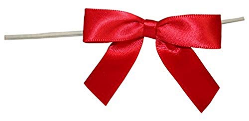 Reliant Ribbon 5171-06503-2X1 Satin-Schleifen, kleine Schleifen, 1,6 cm x 100 Stück, rot Reliant Ribbon 5171-06503-2X1 Satin-Schleifen, kleine Schleifen, 1,6 cm x 100 Stück, rot von Reliant Ribbon