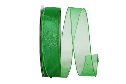 Reliant Ribbon 99908W-510-09K Schleifenband, Nylon, Smaragd, 1-1/2 Inch X 50 Yards, 45 von Reliant Ribbon