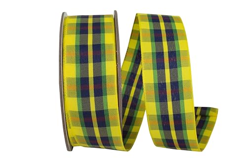 Reliant Ribbon Sunrise Westwood Schleifenband mit Drahtrand, Gelb Reliant Ribbon Sunrise Westwood Schleifenband mit Drahtrand, Gelb von Reliant Ribbon