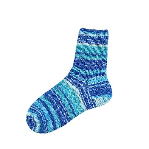 Rellana Flotte Socke Bouclé - feinste Sockenwolle mit Bambusviskose (1751 blauer Himmel) von Rellana