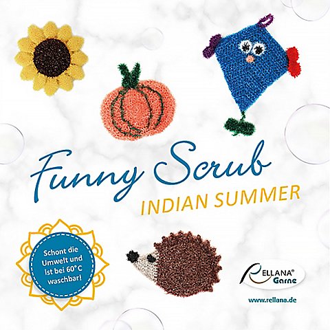 Rellana Heft "Funny Scrub – Indian Summer" Rellana Heft "Funny Scrub – Indian Summer" von Rellana