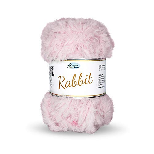 Rellana NEU Rabbit,Garn in Felloptik,kuschelweich,100 gr. (10 rosè) von Rellana