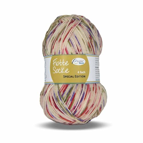 Rellana Special Edition 4-fach Sockenwolle 100g/420m 75% Schurwolle 25% Polyamid superwash (1800) von Rellana